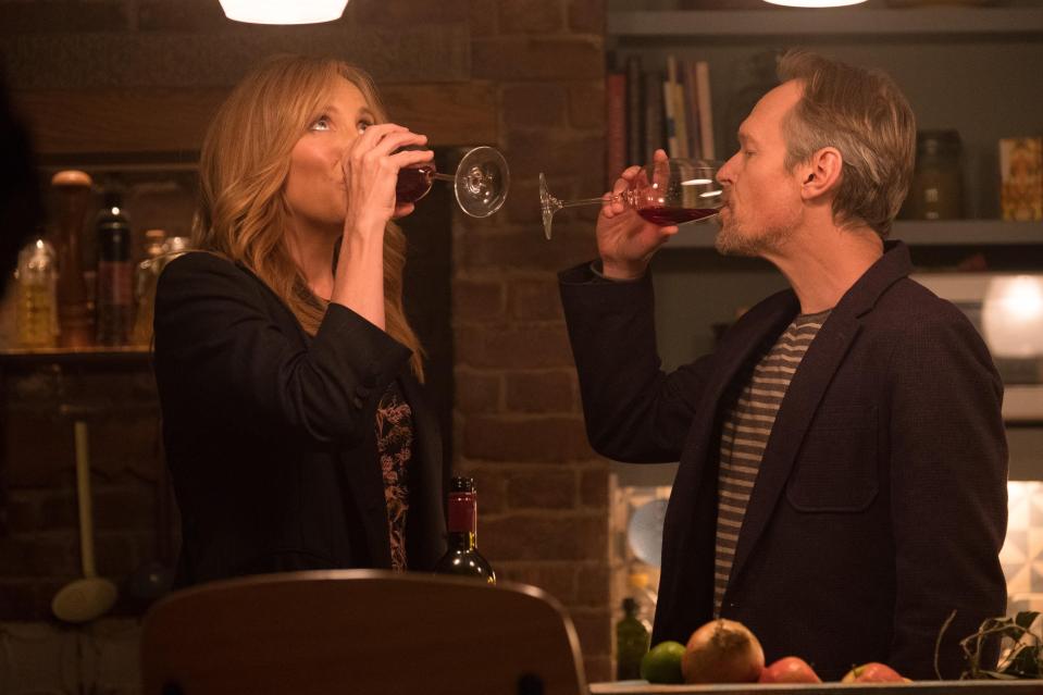  Toni Collette and Steven Mackintosh both star in the show