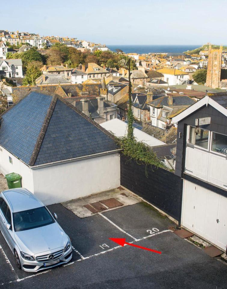  The sought-after parking space has sold for £40,000