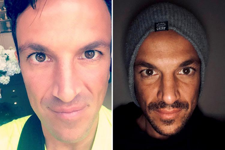  Peter Andre took part in Movember to help raise awareness of men's health