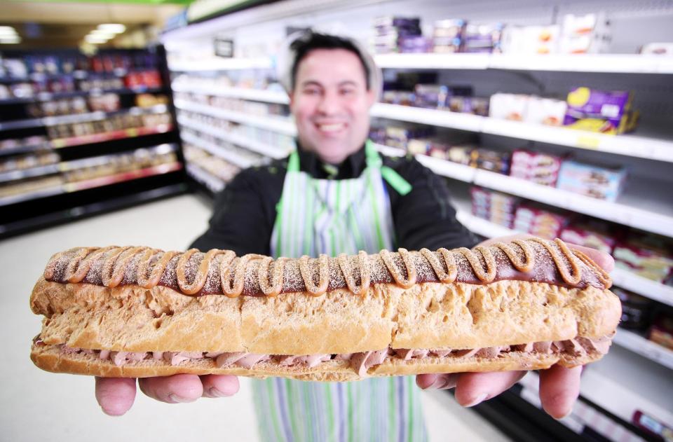  The colossal choux pastry creation lands just in time for Christmas