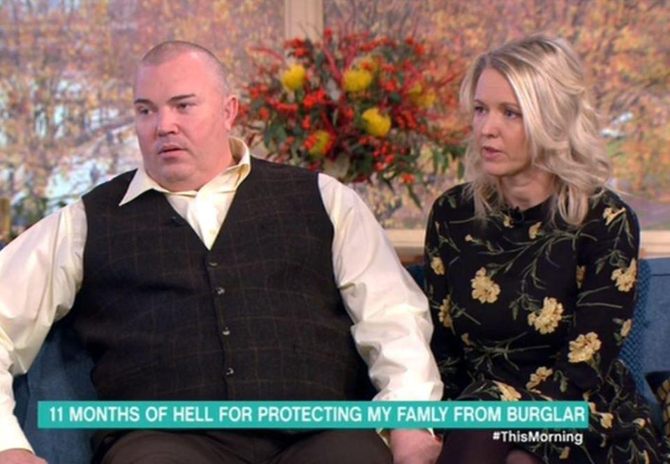  Burgalry victims Carl and Nicola Sinclair told of their 11 months of hell