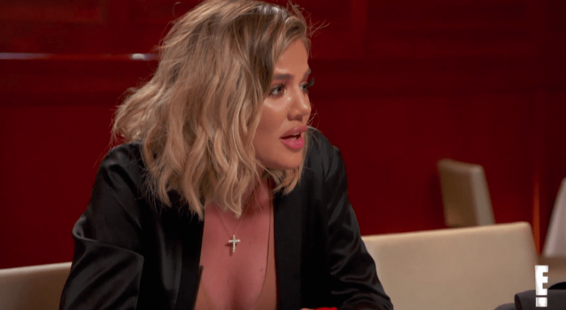  Khloe later mocked her mum Kris for bringing a scribe with her to dinner