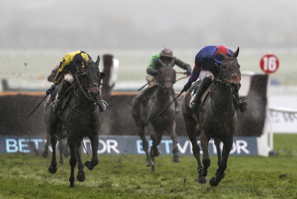  Steve Mullen fancies Starchitect (right) to turn around the form with Splash Of Ginge (left)