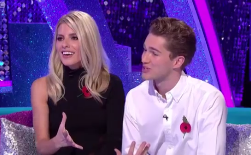  Mollie and AJ enjoyed some banter on It Takes Two