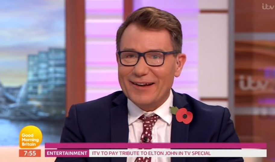  Richard Arnold also had a tear in his eye