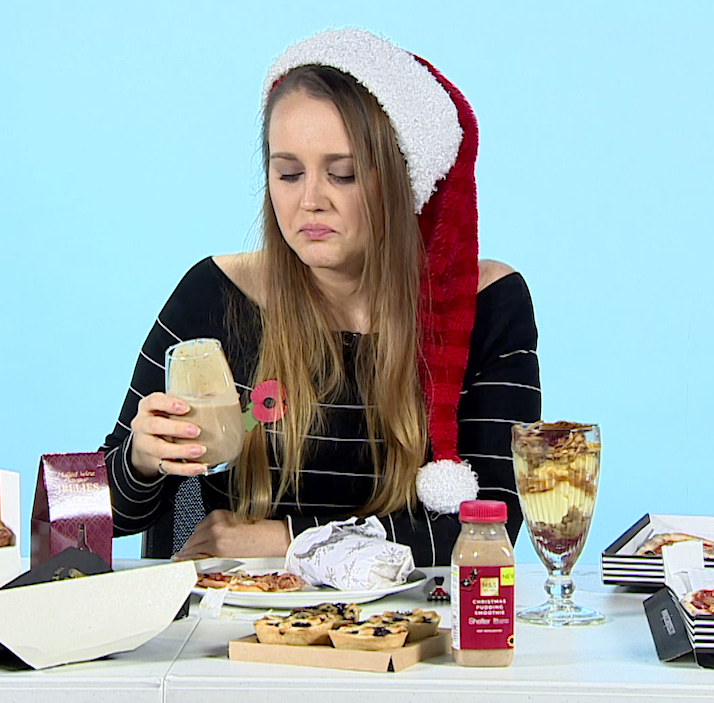  The Christmas pudding smoothie from M&S also wasn't the best of the festive offering