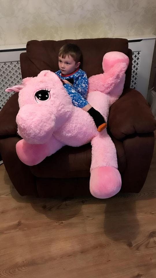  Kids will love snuggling up to this massive mythical beast