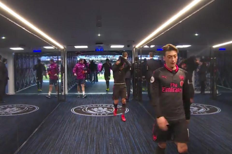  The duo were off the pitch just over a minute after full-time