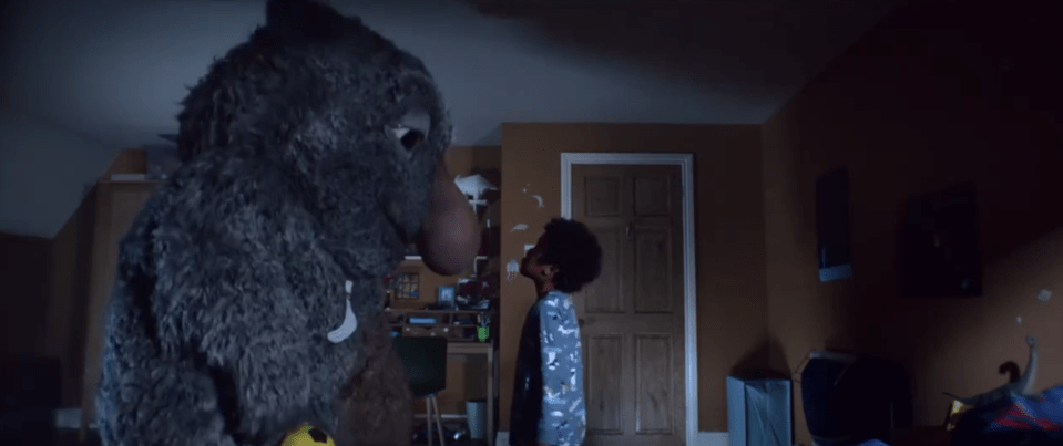  Moz the monster was the star of the 2017 advert