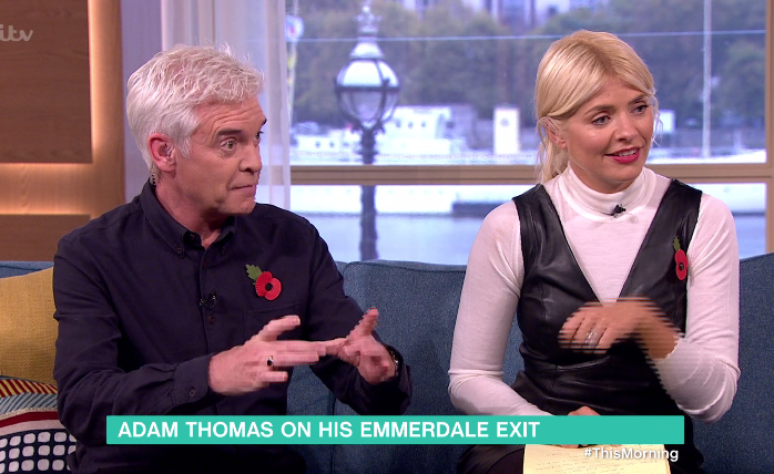  This Morning host Holly Willoughby joked she would then mark their new routines