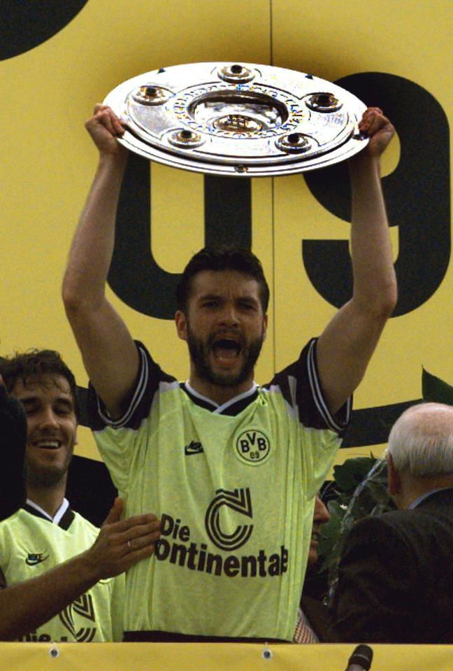  Zorc enjoyed a successful spell as a player with Dortmund