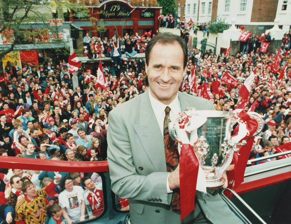  George Graham ensured his defence at Arsenal was well-drilled... which brought huge success