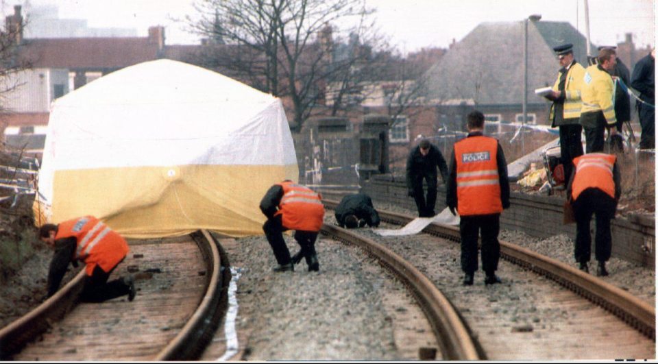  The evil pair hid the body of James behind a railway track