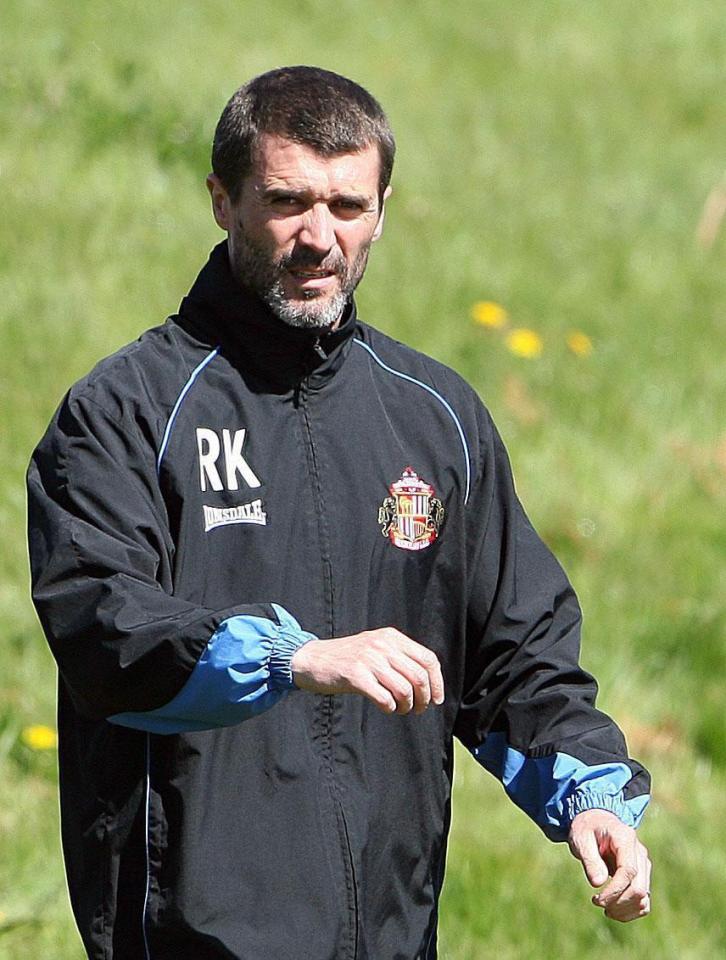  Former Manchester United star Roy Keane was Sunderland manager between 2006-08