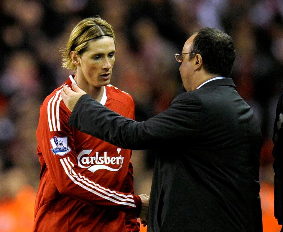  Rafa benitez brought Fernando Torres to liverpool in 2007