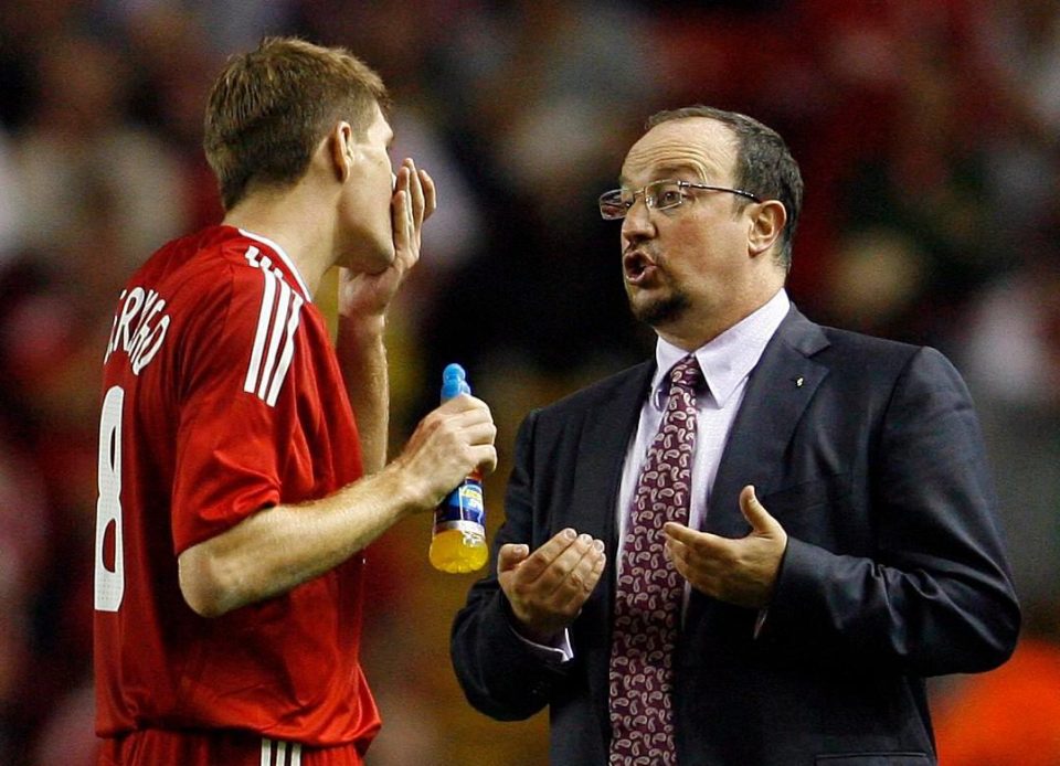  Steven Gerrard and Rafa Benitez made Liverpool a force