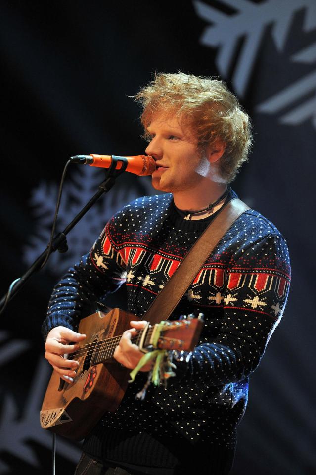  Ed Sheeran will be celebrating his record-breaking year