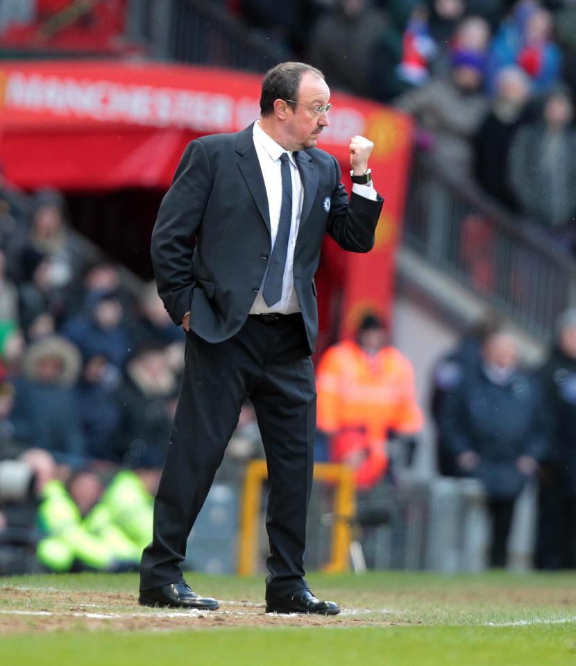  Rafa Benitez could win at Old Trafford with a third different club