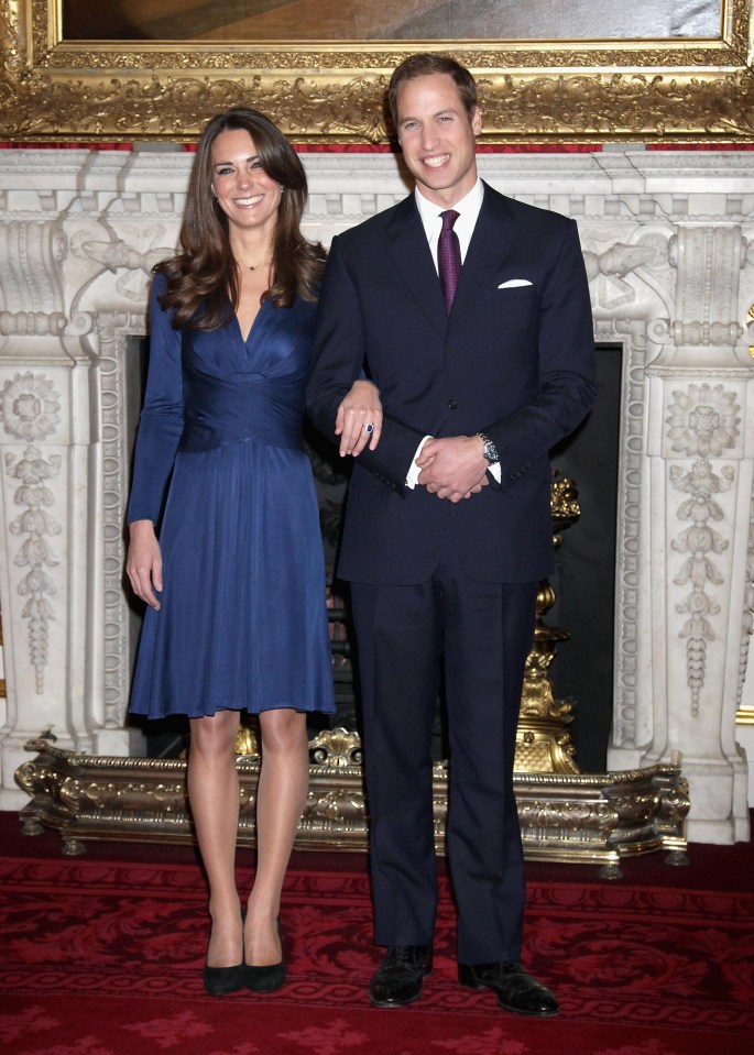 Prince William used the same ring to propose to Kate Middleton