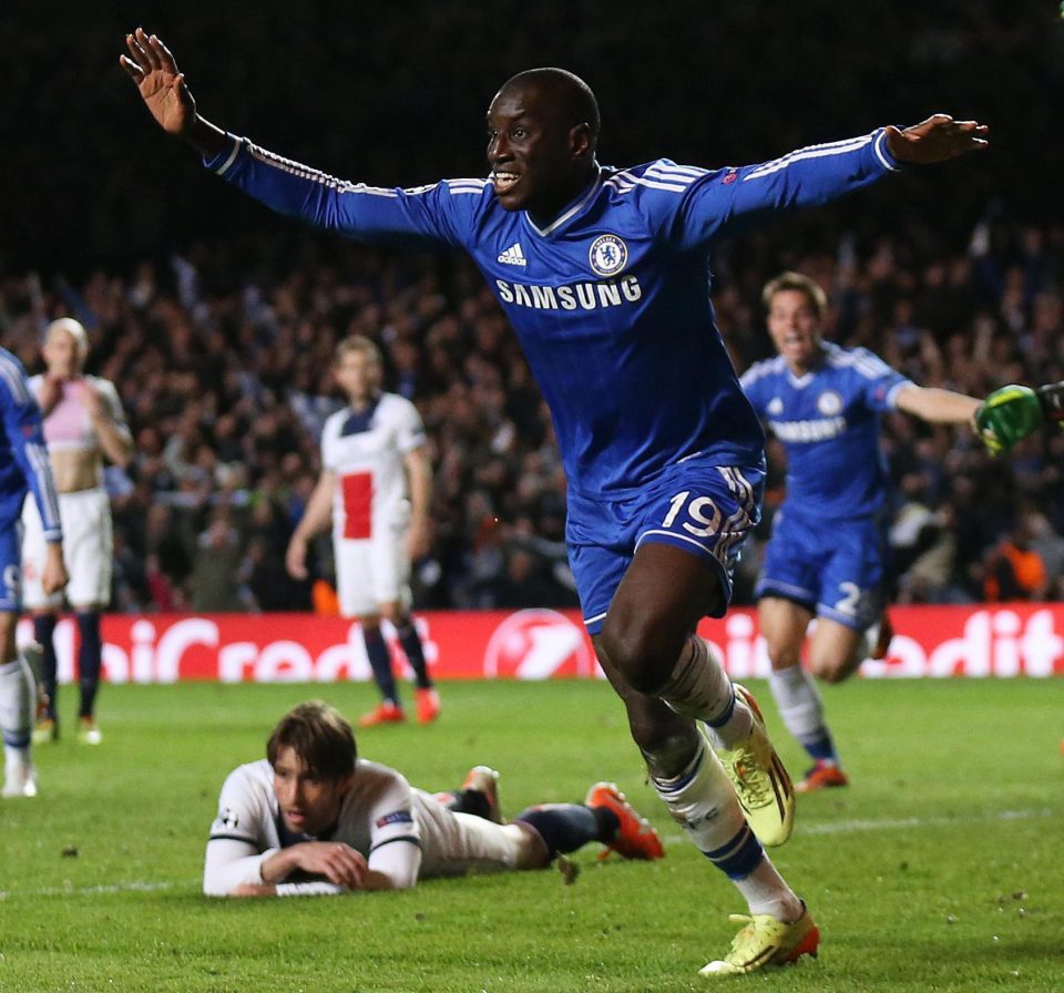  Chelsea signed Senegalese striker Demba Ba from Newcastle in 2013