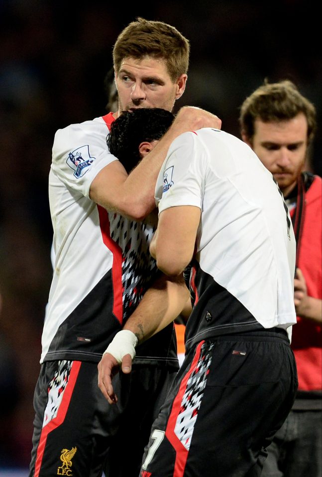  Luis Suarez lost it as Liverpool threw away their Premier League title hopes