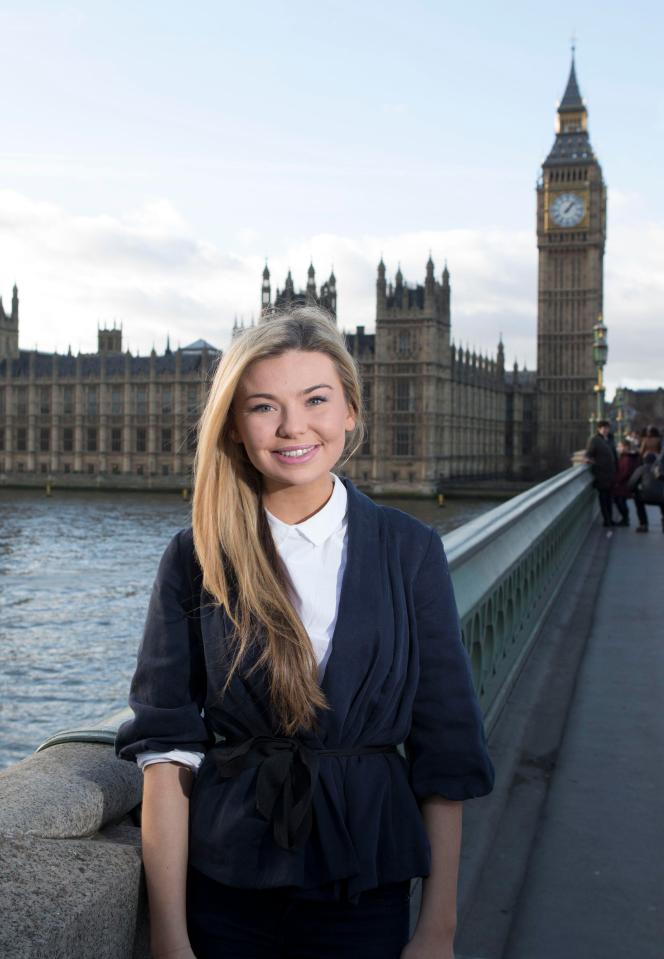  The card-carrying Conservative member insists she wants to pursue a career in politics