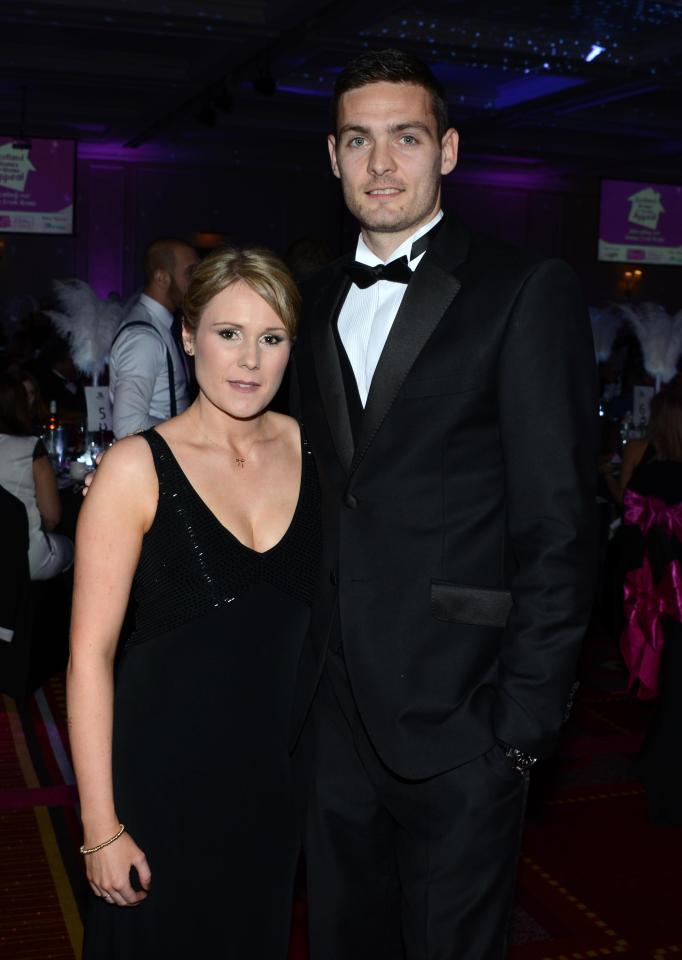  Keeper Craig and wife Jennifer pictured before the split