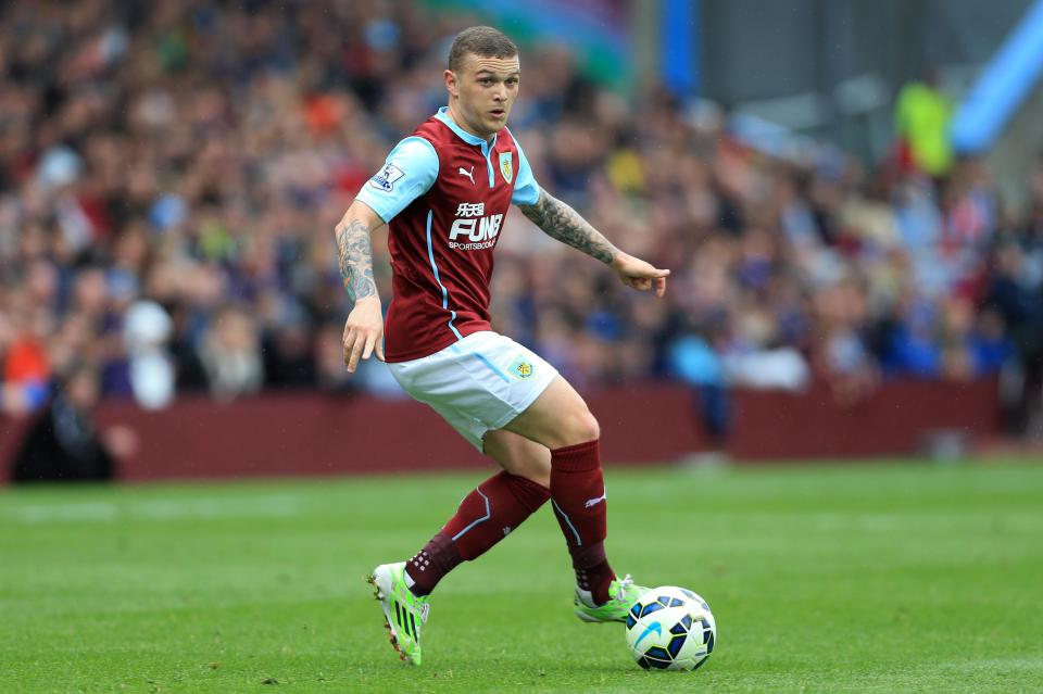  Kieran Trippier joined Tottenham from Burnley two years ago and has gone from strength to strength