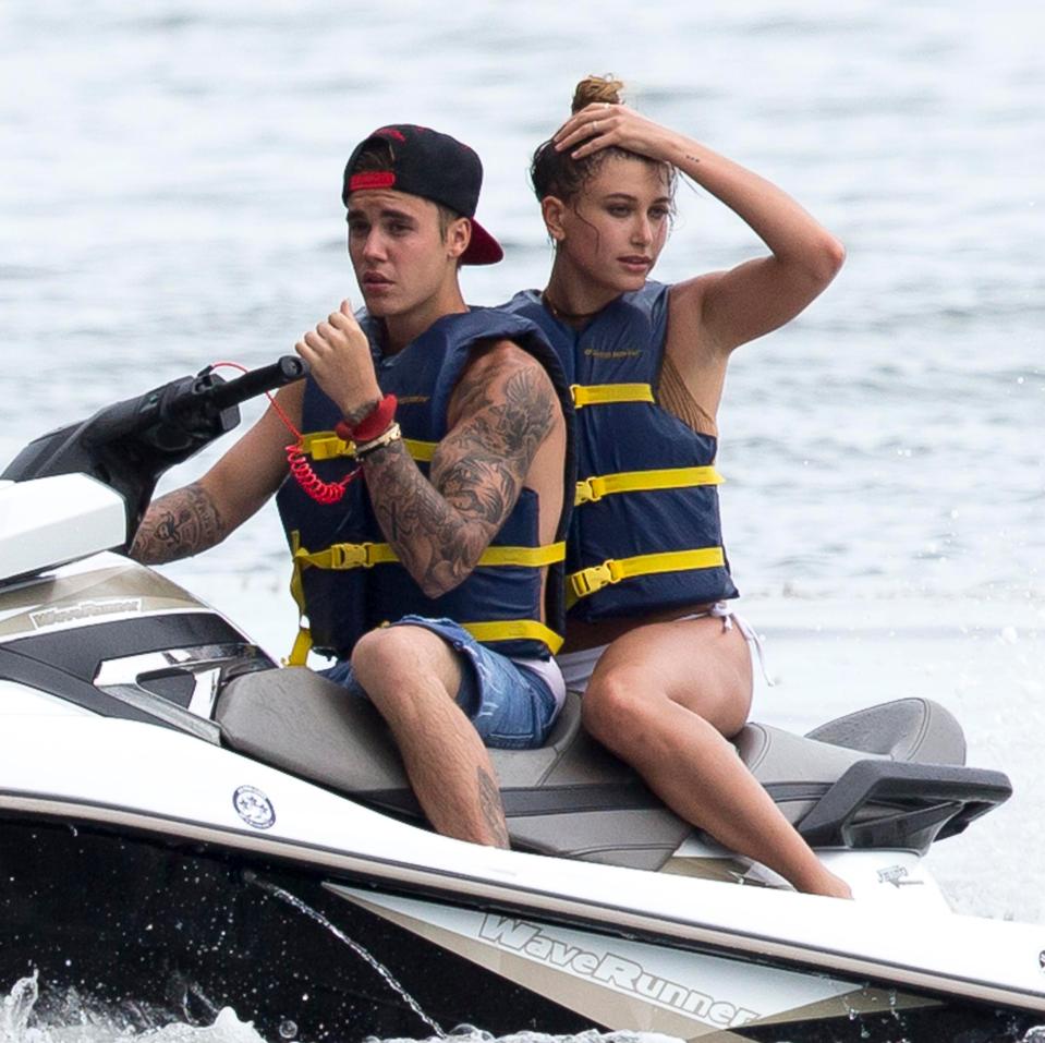  Model Hailey Baldwin has also dated Canadian singer Justin Bieber