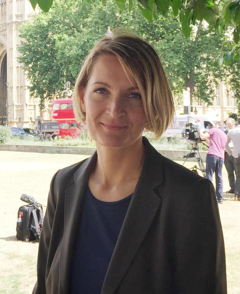  Sophie Walker is a member of the Women's Equality Party