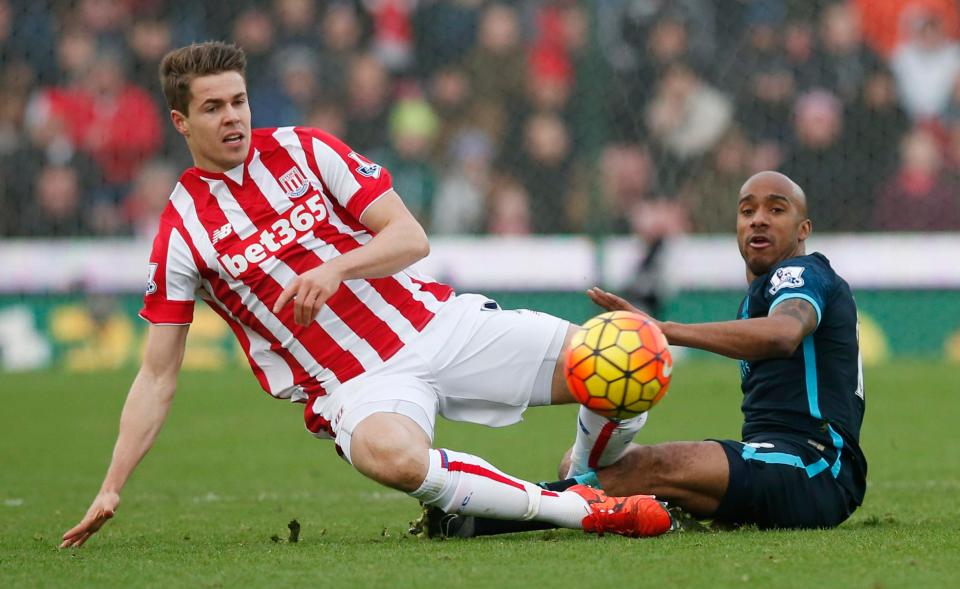  Van Ginkel on his loan spell at Stoke City