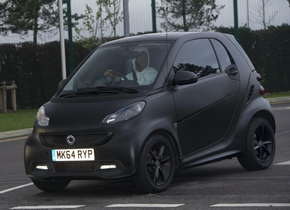  Raheem Sterling loved his Smart car