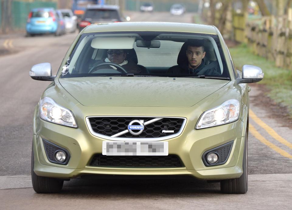  Cameron Borthwick-Jackson gets dropped off by his mum