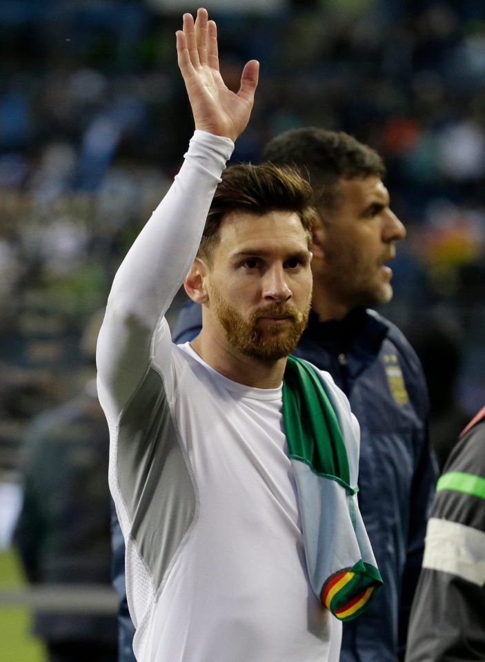  Lionel Messi was left misty-eyed after 'retiring' from international duty