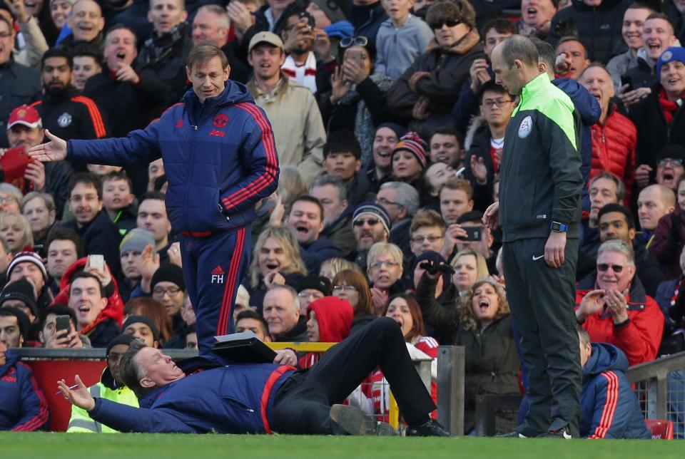  Louis van Gaal was criticised for his boring football and transfer policy at Old Trafford