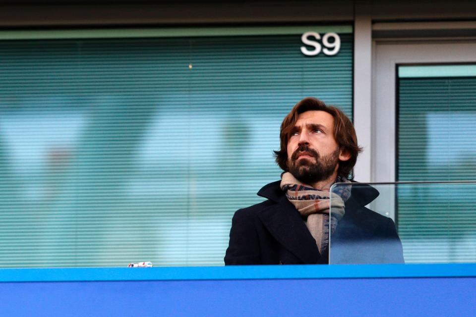  Pirlo, who has been spotted watching Chelsea matches in the past, announced his retirement from playing on Monday