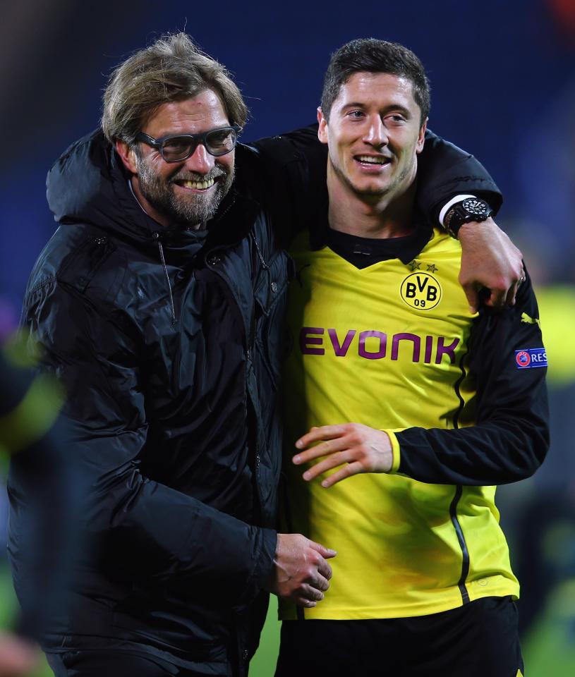  Jurgen Klopp believes Robert Lewandowski improved most under him