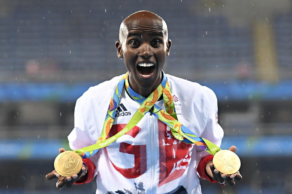 Mo Farah won the 5,000m and 10,000m at Rio 2016