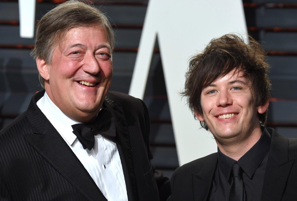 Elliott Spencer and Stephen Fry tied the knot in 2015.