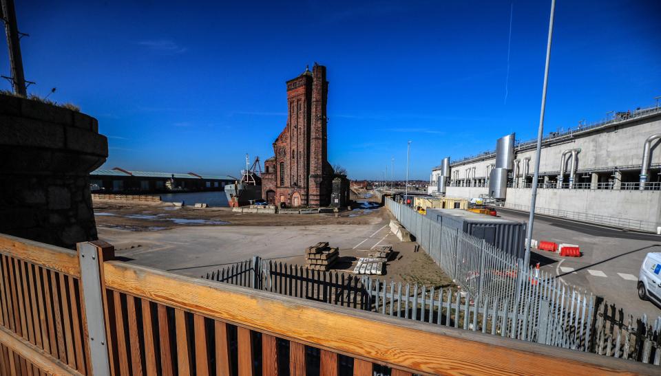  Bramley Moore Dock - the proposed site for Everton's new stadium