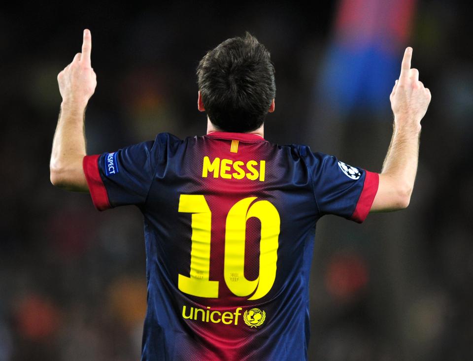  Lionel Messi has been at Barcelona since 2000 and is top scorer in La Liga history