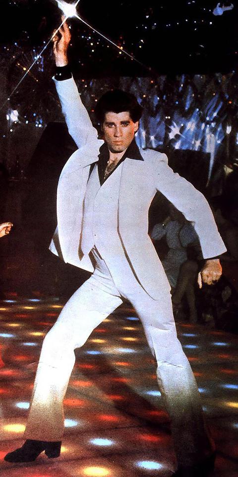  The 64-year-old actor famously showed off his moves in Saturday Night Fever