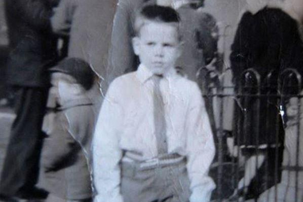 Tommy Rhattigan aged around seven, when the evil pair tried to abduct him