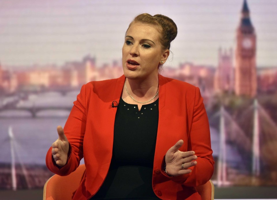 British Shadow Education Secretary Angela Rayner