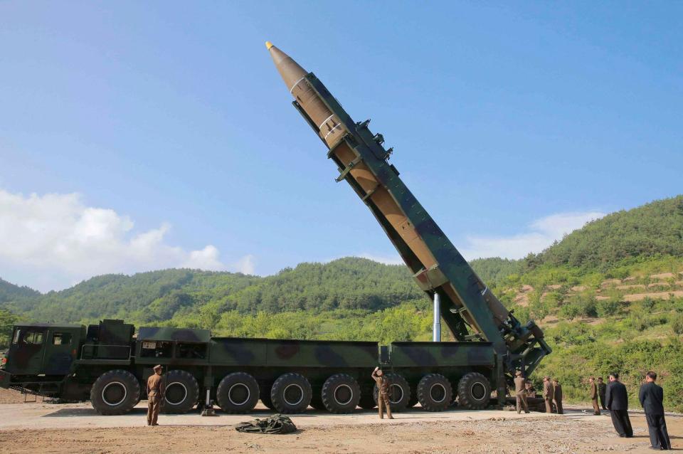  North Korea claims its Hwasong-14 intercontinental ballistic missile can hit the US