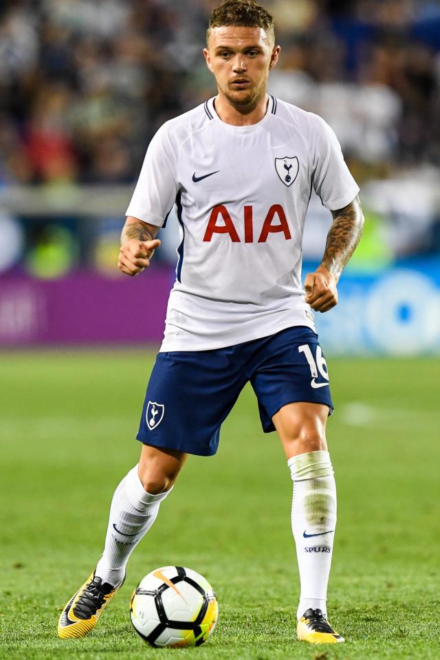  Kirean Trippier is now looking at cementing his place in the England side