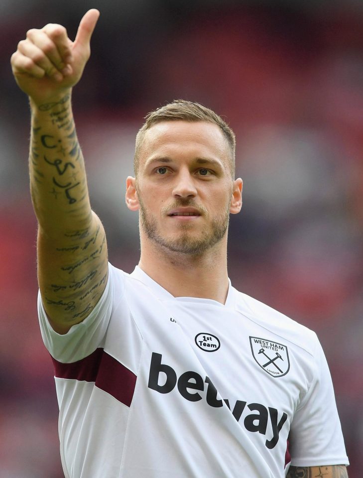  But Marko Arnautovic has a bit of catching up to do