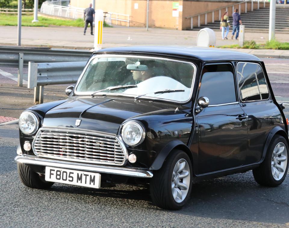  John Stones and Kyle Walker loved the £5,000 Mini