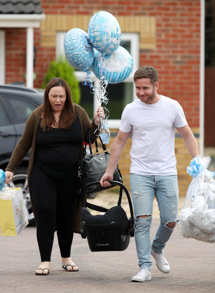  Chanelle Hayes has split from her boyfriend Ryan Oates, just three months after giving birth to their son