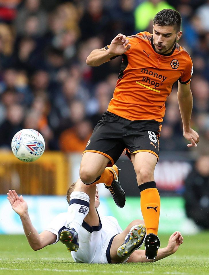  Playmaker Ruben Neves has been outstanding for Championship leaders Wolves